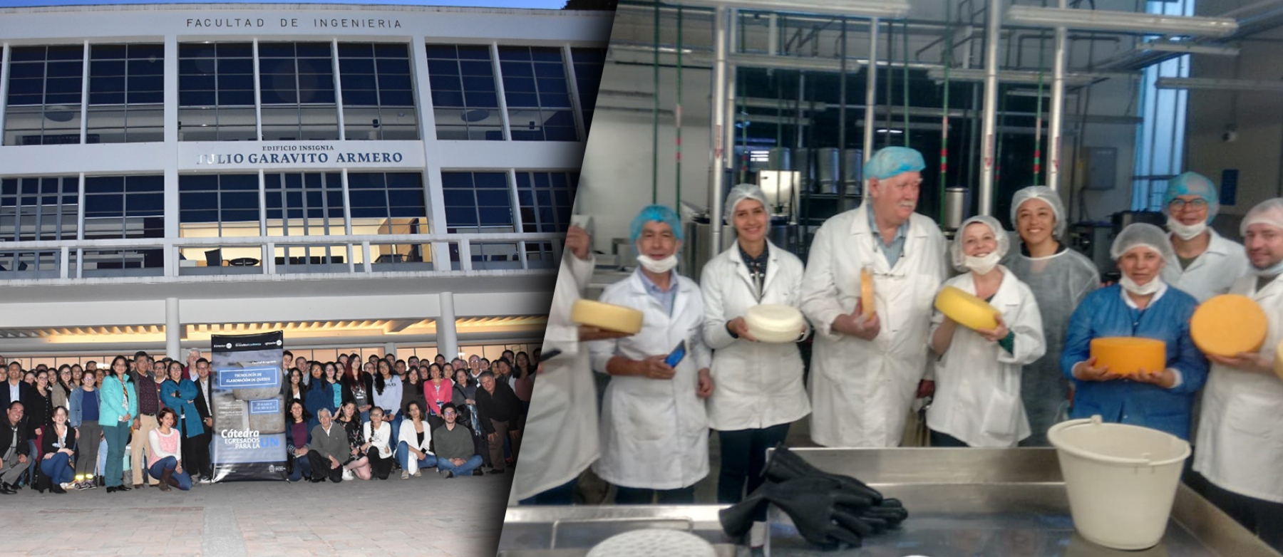 Curso «Tecnología de la elaboración de quesos»supera el número de cupos en la Cátedra de Egresados