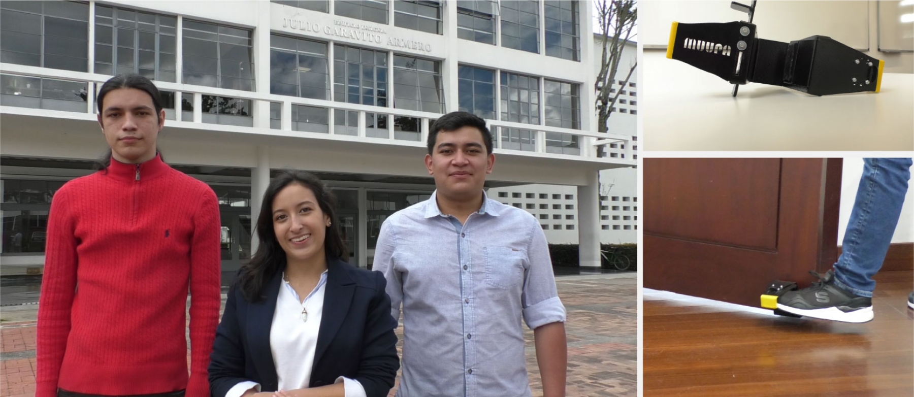 Estudiantes emprendedores le apostaron a la asepsia, la higiene y a la infraestructura inclusiva en la Universidad Nacional de Colombia con su prototipo MUUPA
