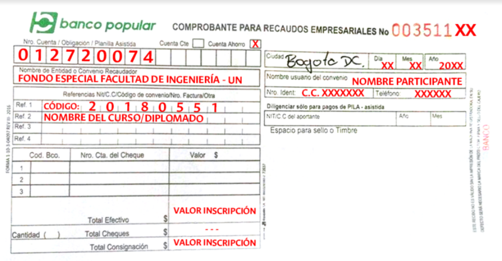 Comprobante de pago