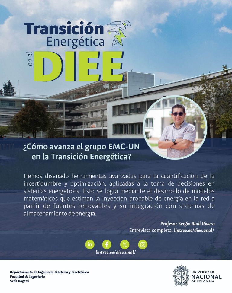 Perspectivas sobre la Transición Energética Justa en Colombia: Innovación, Retos y Soluciones desde la Inteligencia Computacional – Profesor Sergio Raúl Rivera