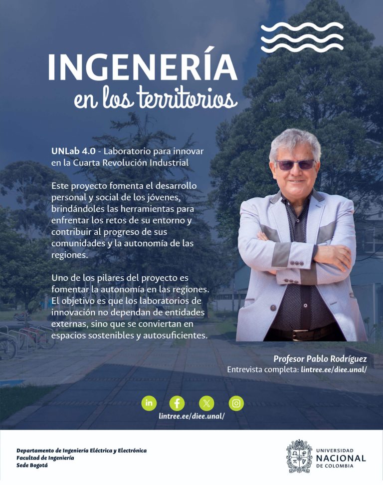 UNlab 4.0: Innovación Tecnológica y Social para Transformar Comunidades – Profesor Pablo Rodríguez