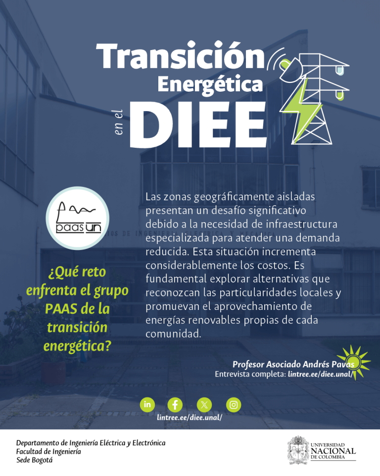 Proyectos de Microredes y Retos de la Transición Energética en Colombia – Profesor Andrés Pavas