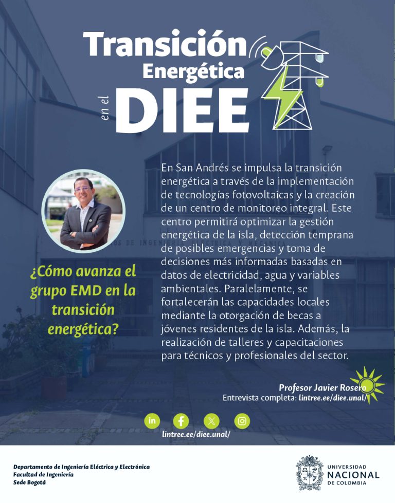 Redes inteligentes, medición inteligente, análisis de datos y movilidad eléctrica – Profesor Javier Rosero